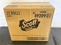 New Scott 1000 Sheets Per Roll Toilet Paper, 32