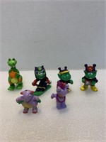McDonald’s aliens and dinosaurs toys