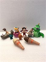 9 vintage toys