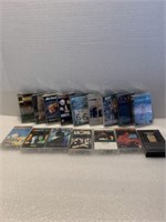 20 cassette tapes mostly unopened