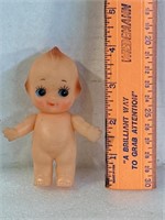 5 1/2" rubber kewpie doll..New Vintage 1970's