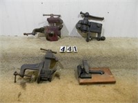 Tray lot assorted tools: paper weight anvil &