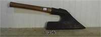 “W. Addams” right-hand “Goosewing” axe w/ 13 1/2”