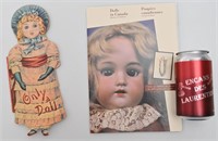 2 livres vintages sur les poupées