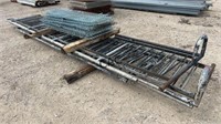 Lot of Assorted Size Pipe Fence