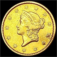 1850 Rare Gold Dollar CLOSELY UNCIRCULATED