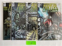 Teenage Mutant Ninja Turtles 1-4 Comic Books