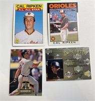 Cal Ripken and Jr. Vintage MBL Trading Cards