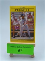 1991 Fleer #623 Kirby Puckett