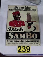 SamBo Chocolate Milk, Tin 9x13
