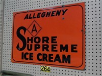 Allegheny Shore Supreme Ice Cream, Porcelain 28x20