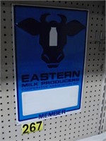 Eastern Milk Prod., Tin 12x18, Blu/Blu