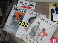 (4 Pc.) '24 '28 Farm Journal & '28 '29 Farm Life