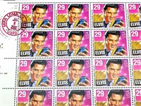 Collectible 29 Cent Elvis Presley Stamps