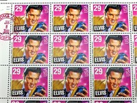 Collectible Elvis Presley 29 Cent Stamps