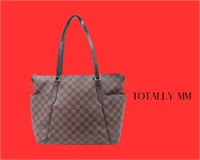 LV  Damier Ebiene Totally MM Mint Condition