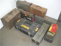 Large Lot of Toolboxes