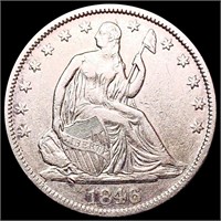 1846 Seated Liberty Half Dollar CLOSELY