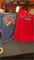 2) xl Cardinals t shirts