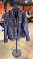 Xl brown leather jacket