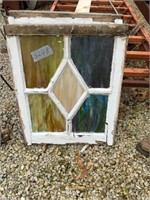 Stained Glass Window, old, some might need a