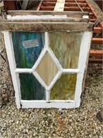 Stained Glass Window, old, some might need a