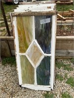 Stained Glass Window, old, some might need a