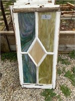 Stained Glass Window, old, some might need a
