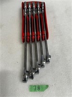 (5) Mac Tools Open/Boxend Wrenches