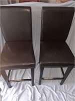 2 barstool chairs