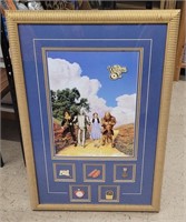 Wizard of Oz Commemorative Lithograph & Pin Set Fr