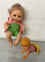 Fun World Come To Mama Wind Up Toy & Vtg Rubber Ba