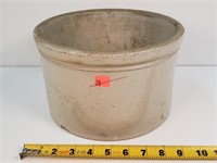 Stoneware 10lb. Butter Jar - Small Chips