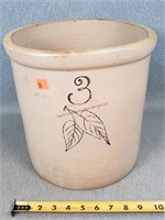 Birchleaf 3 Gallon Stoneware Crock - Nice