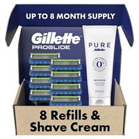 Gillette ProGlide 8 Refills & PURE Cream