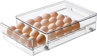 24-Capacity Egg Holder  Fridge Organizer