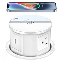 Outlet  pop-up Wireless Charger  4.7' Grommet