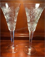 Prosperity Waterford Millennium Cut Stem Crystal