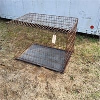 YD Dog Crate 28x32x42" with Tray