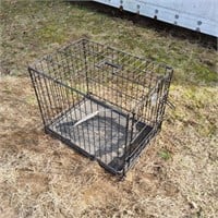YD Dog Crate 18x19x24" WIth Tray