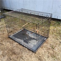 YD Dog Crate 28x30x43" With Tray