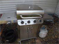 CHAR BROIL GRILL AND TANK