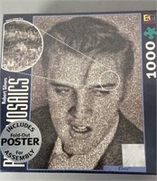 Elvis Photomosaics 1000 Piece Puzzle NIB