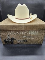 Resistol Bradford  Natural Straw Cowboy Hat. Sz.