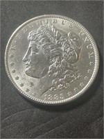 1885 Silver Morgan Dollar