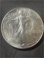 .999 Fine Silver One Troy Ounce 1986 Silver Eagle