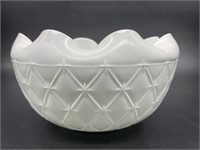 Mid 20th Century White Milk Glass Bowl