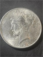 1922 Silver Peace Dollar