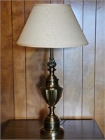 Vintage Brass Lamp. 35 in tall