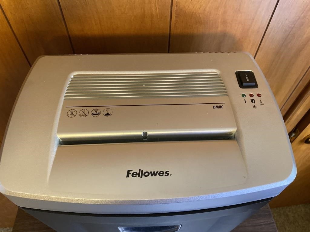 Fellows Paper Shredder (tested, works)